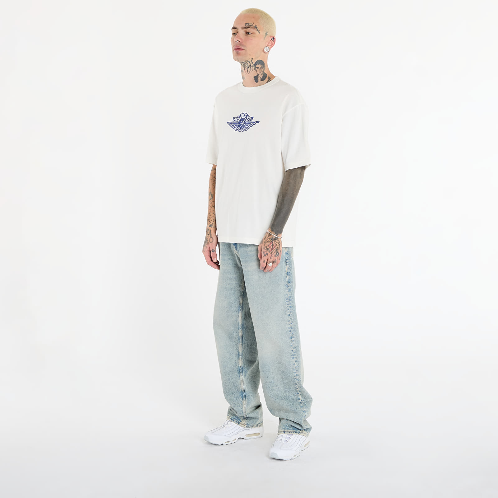 T-shirts Jordan Rare Air Men's T-Shirt Sail/ Deep Royal