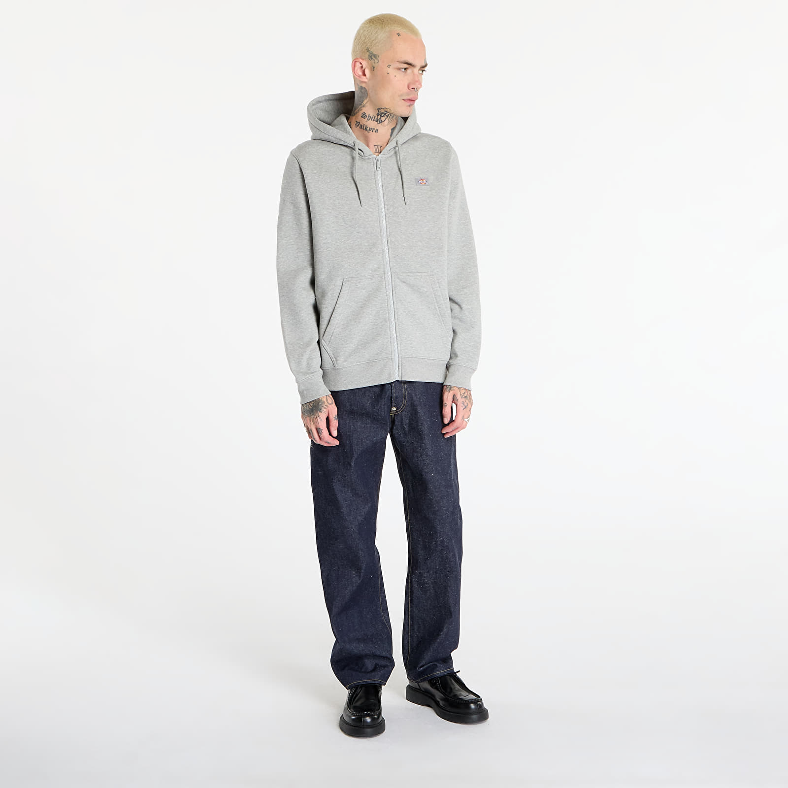 Felpe Dickies Oakport Zip Hoodie Heather Grey