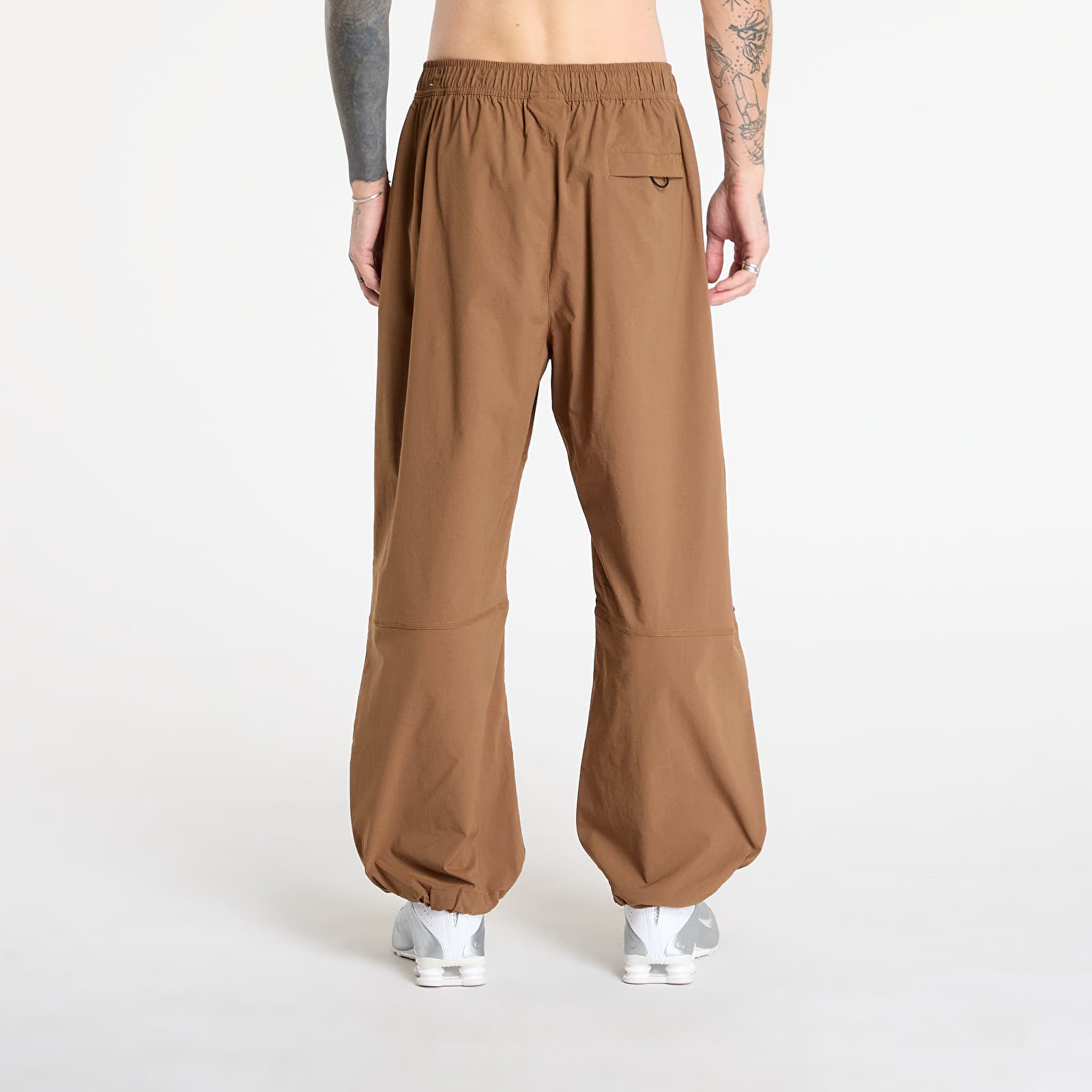 Püksid Nike Tech Men's Woven Oversized Pants Mosswood Brown/ Mosswood Brown/ Black