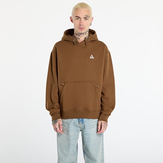 Nike ACG "Tuff Fleece" Pullover Hoodie Mosswood Brown/ Lt Khaki/ Summit White