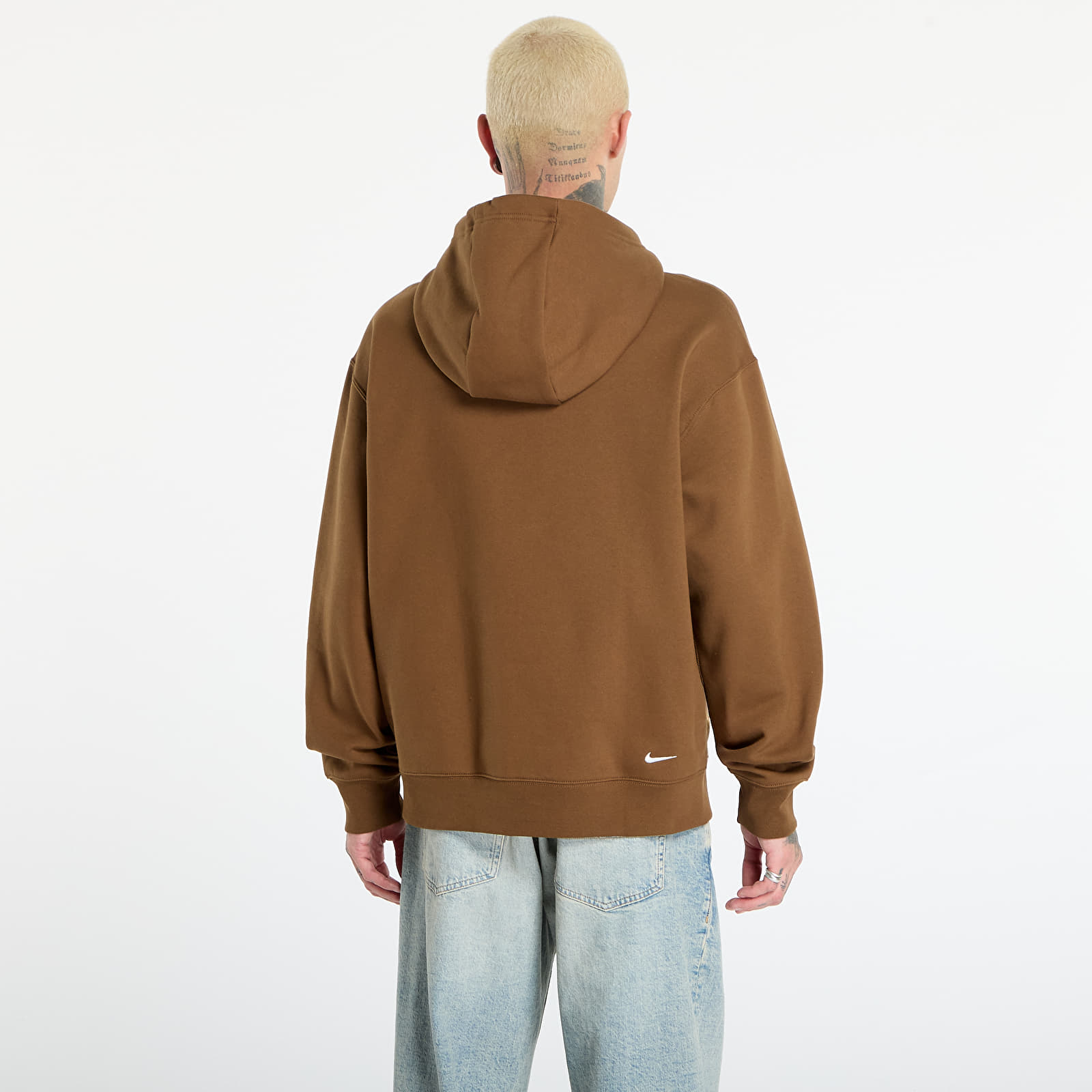 Sweatjacken und Sweatshirts Nike ACG "Tuff Fleece" Pullover Hoodie Mosswood Brown/ Lt Khaki/ Summit White