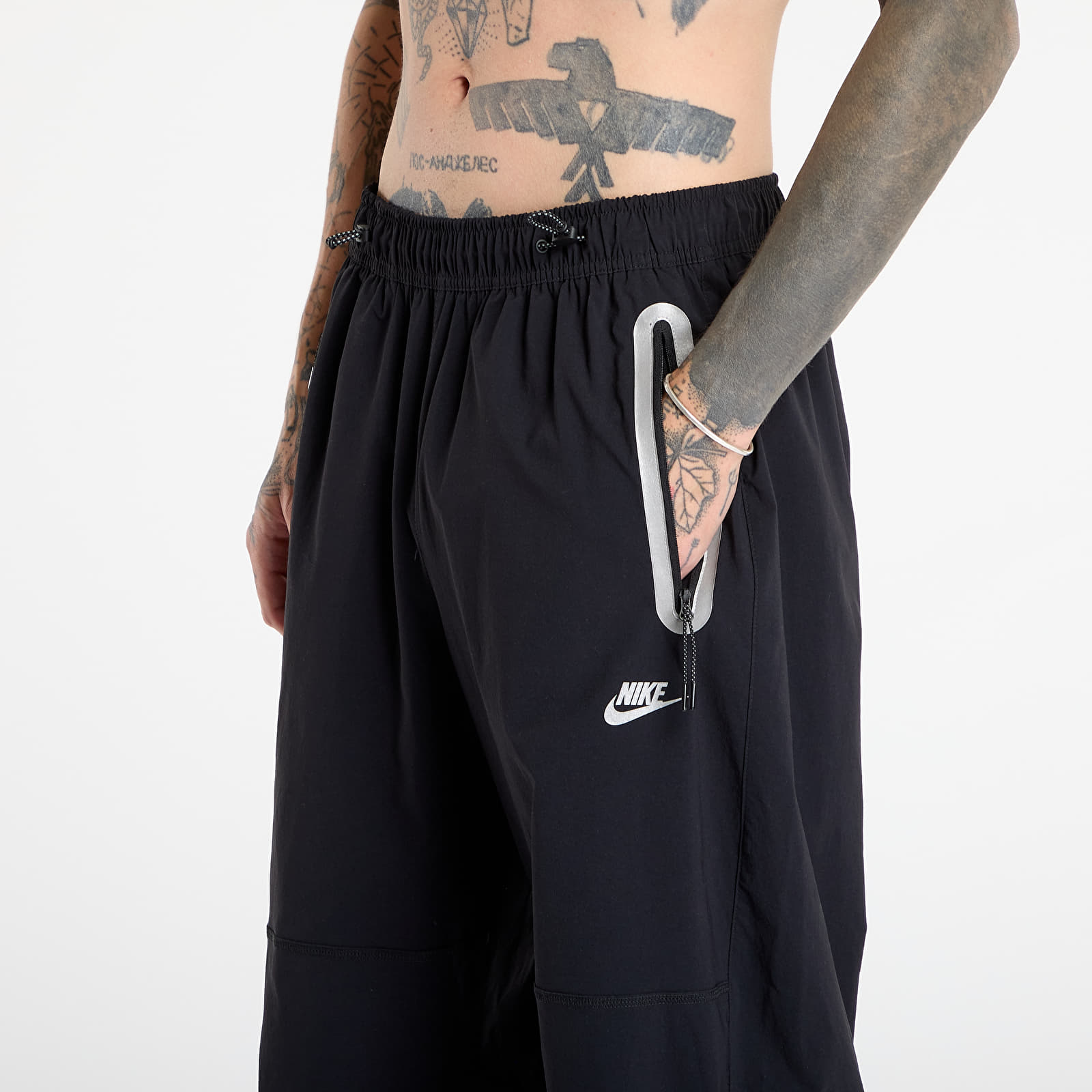 Παντελόνια Nike Tech Men's Oversized Woven Pants Black
