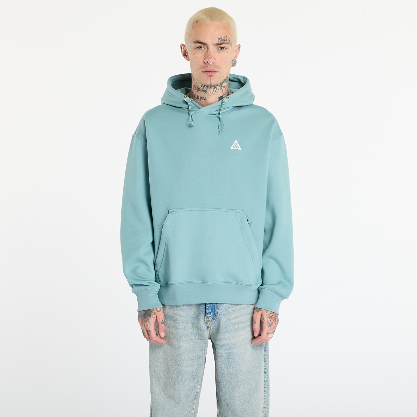 Sweatshirt Nike ACG Tuff Fleece Pullover Hoodie Cannon/ Clay Green/ Summit White M