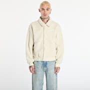 Nike Sportswear Club Men's High-Pile Fleece Coaches Jacket Lt Khaki/ White