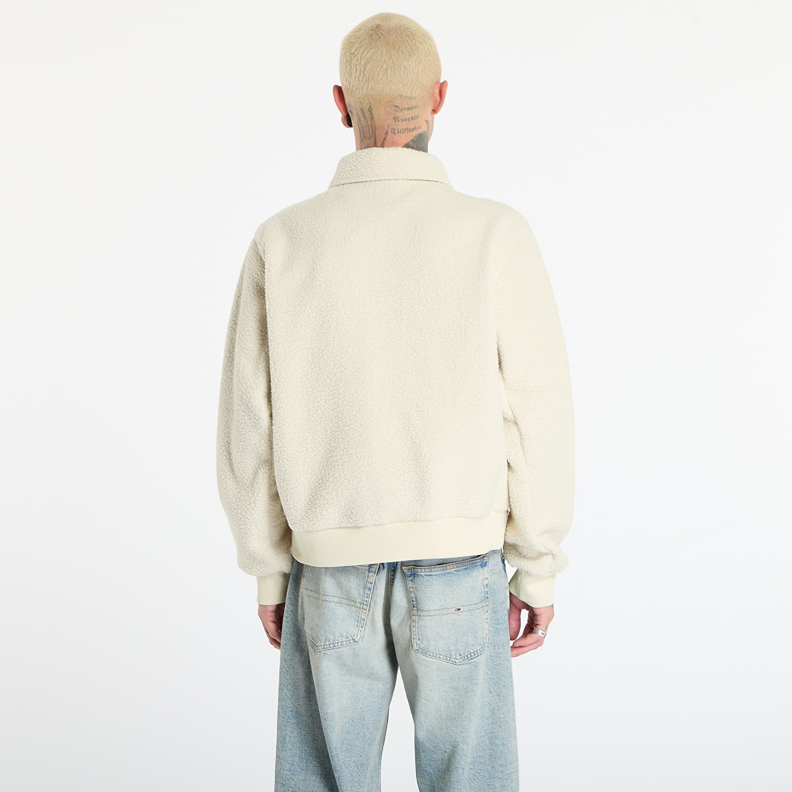 Takit Nike Sportswear Club Men's High-Pile Fleece Coaches Jacket Lt Khaki/ White