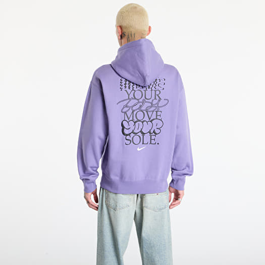 nike swoosh lilac hoodie