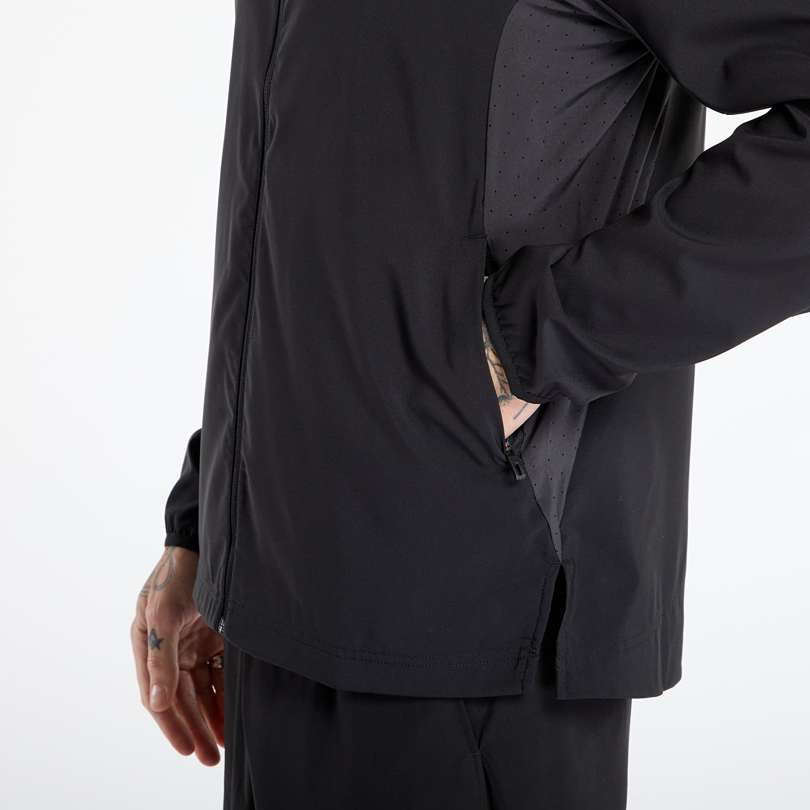 Jakne  adidas Adizero Essentials Running Jacket Black/ White