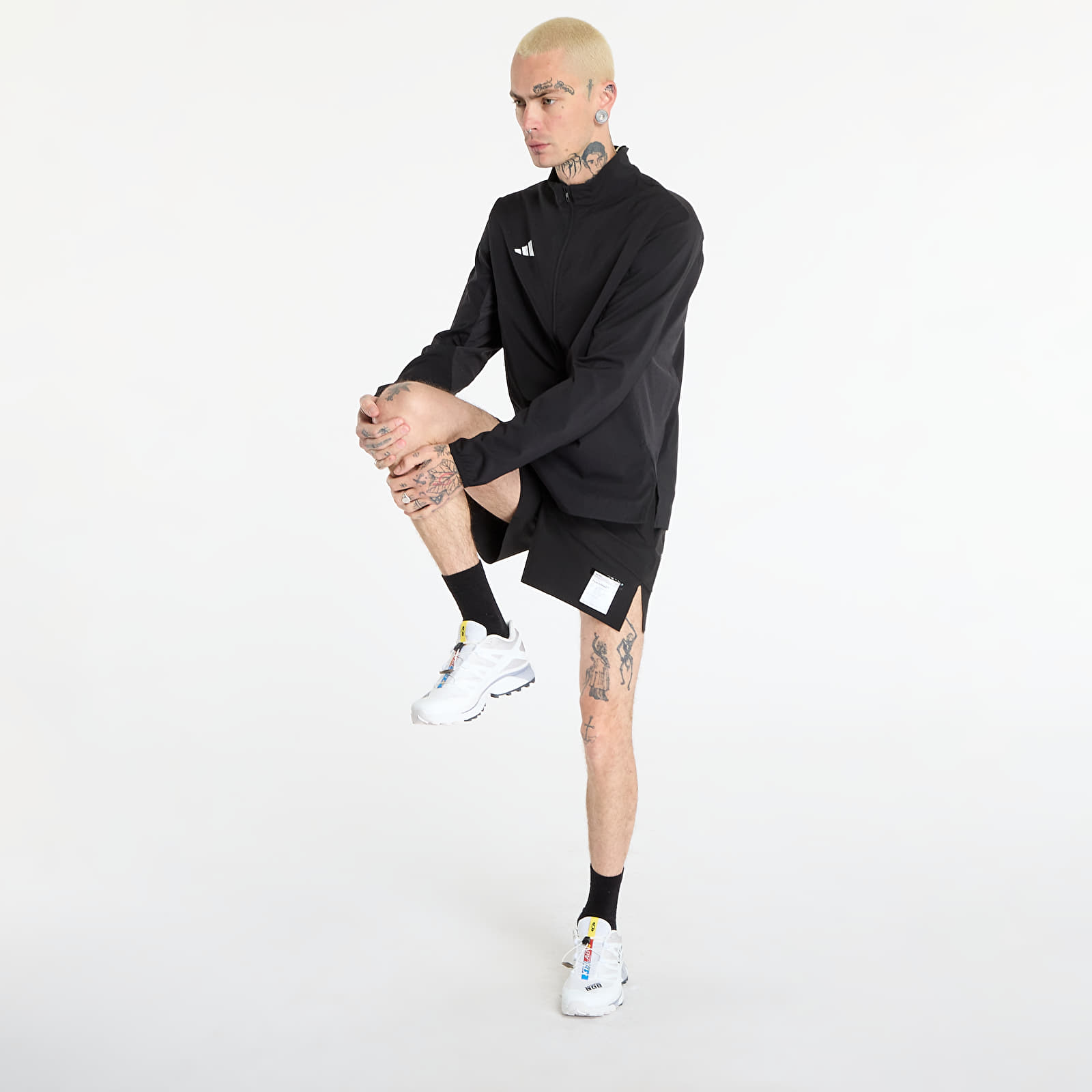 Jakne  adidas Adizero Essentials Running Jacket Black/ White