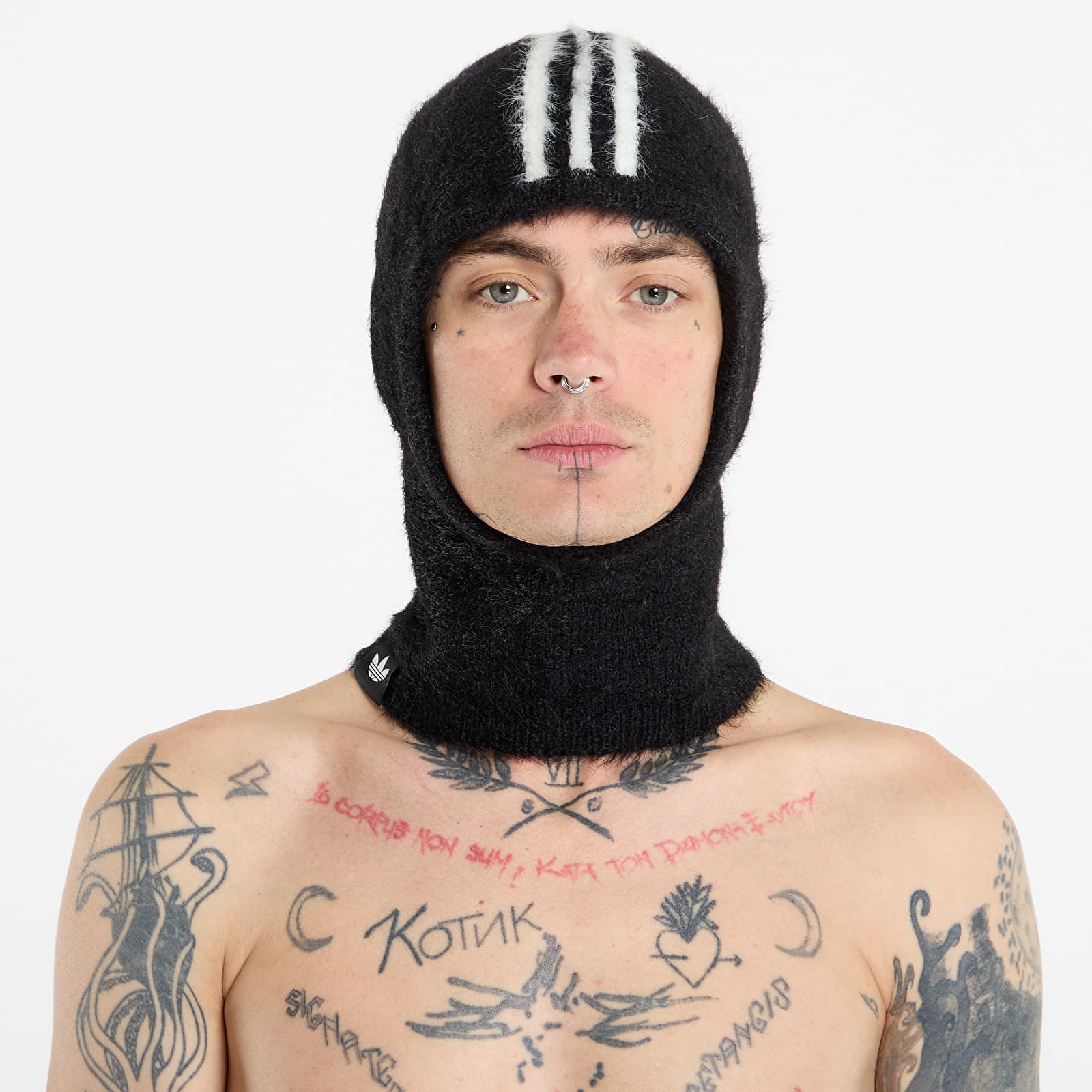 adidas Faux Fur Balaclava Black M