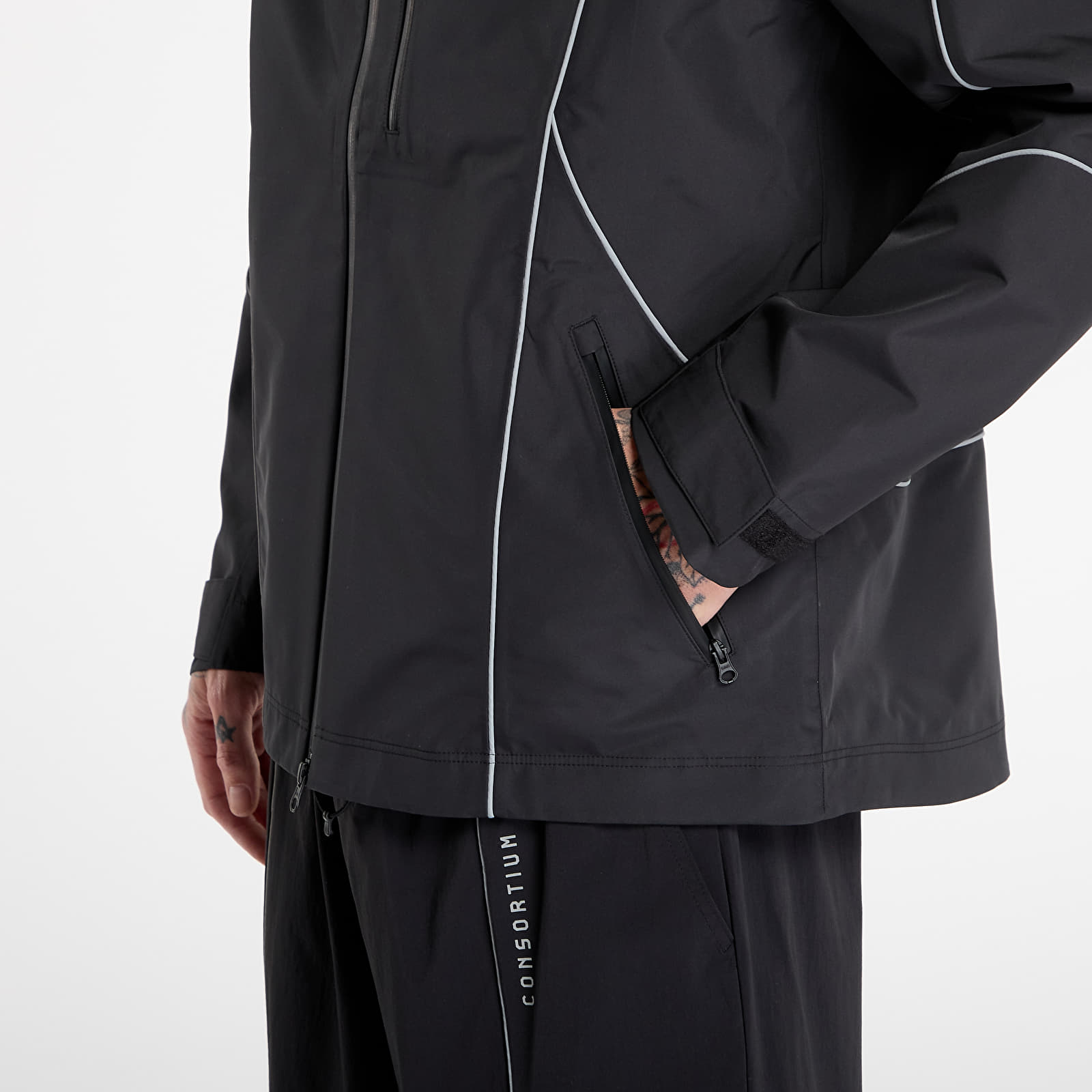 Men's jackets adidas Shell Jacket By Consortium Black