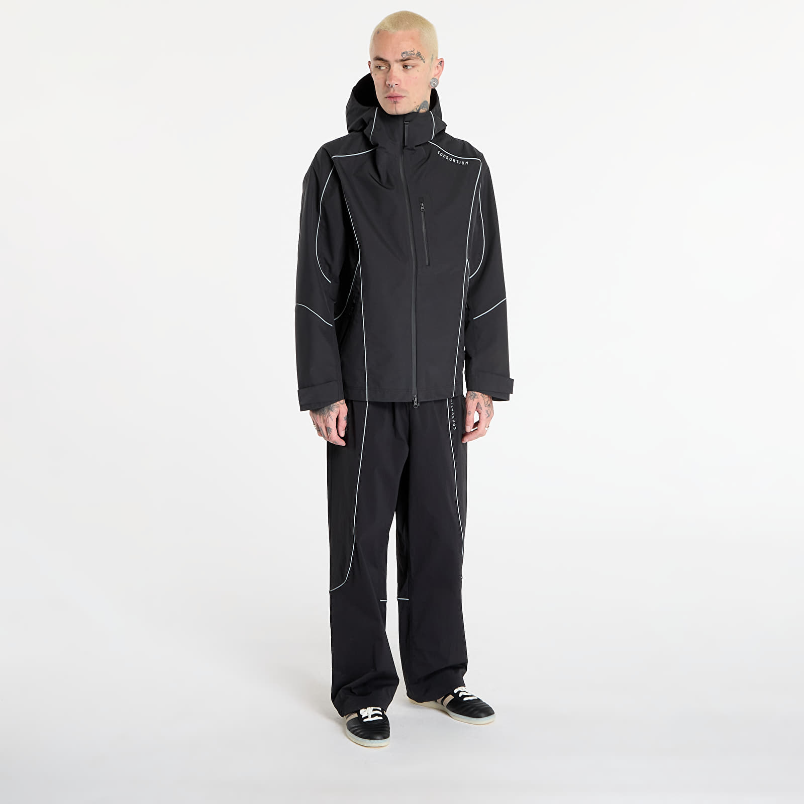 Men's jackets adidas Shell Jacket By Consortium Black