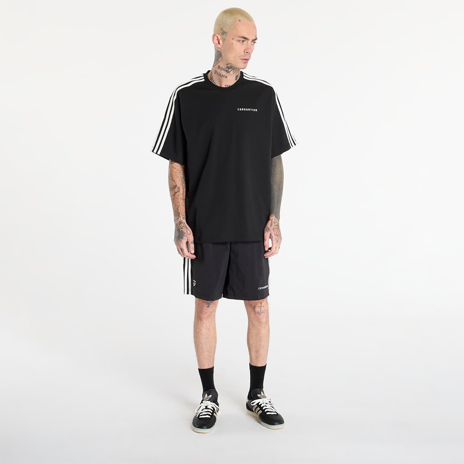 Tricouri  adidas Kith T-Shirt Black