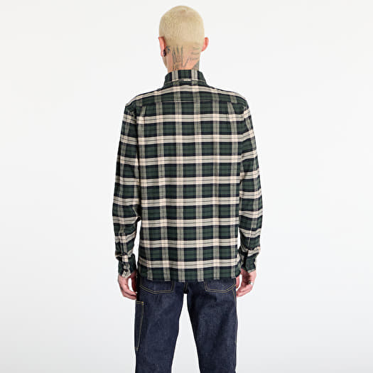 Shirts FRED PERRY Brushed Twill Tartan Shirt Court Green (M1754