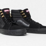 Marvel x top vans black panther