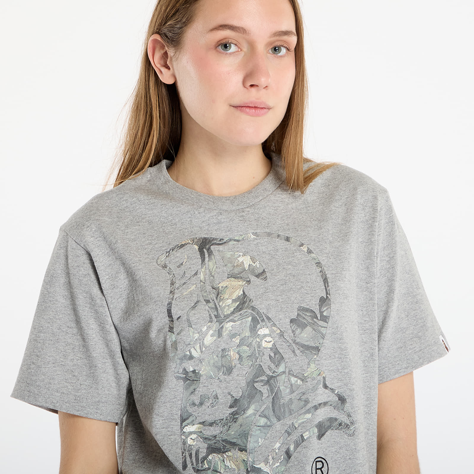 Moške majice  A BATHING APE Tree Edge Camo General Tee UNISEX Gray