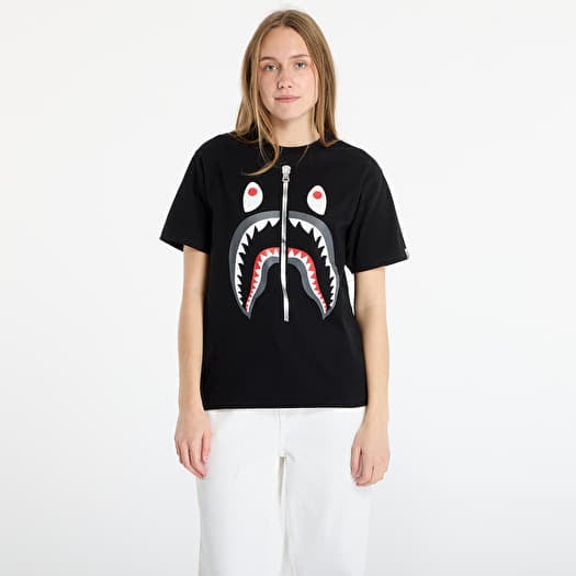 T-särk A BATHING APE Shark Tee UNISEX Black