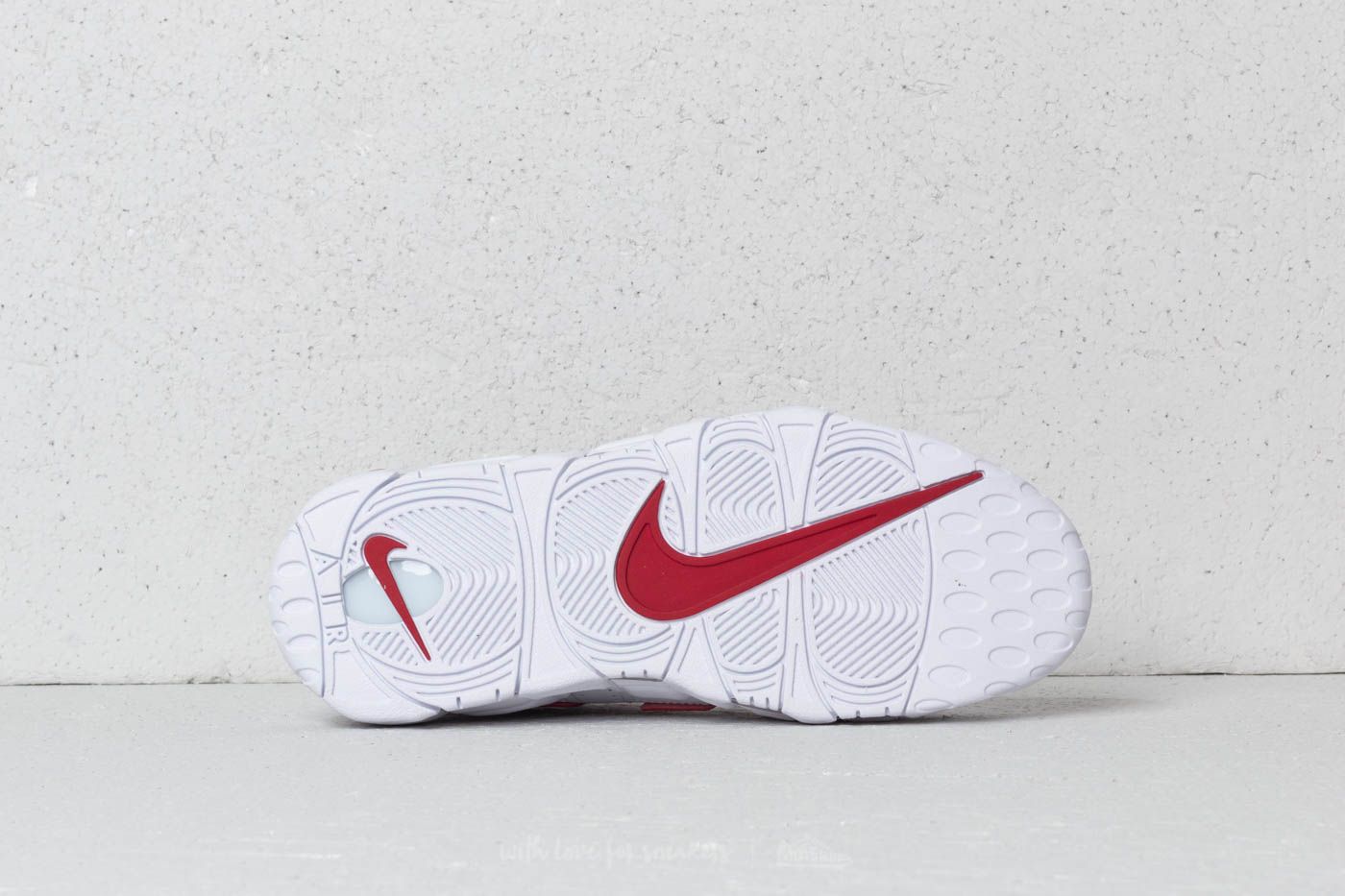 Scarpe uomo Nike Air More Uptempo '96 White/ Varsity Red-White