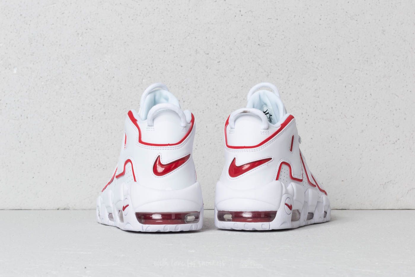 Nike air more uptempo 2025 '96 white varsity red