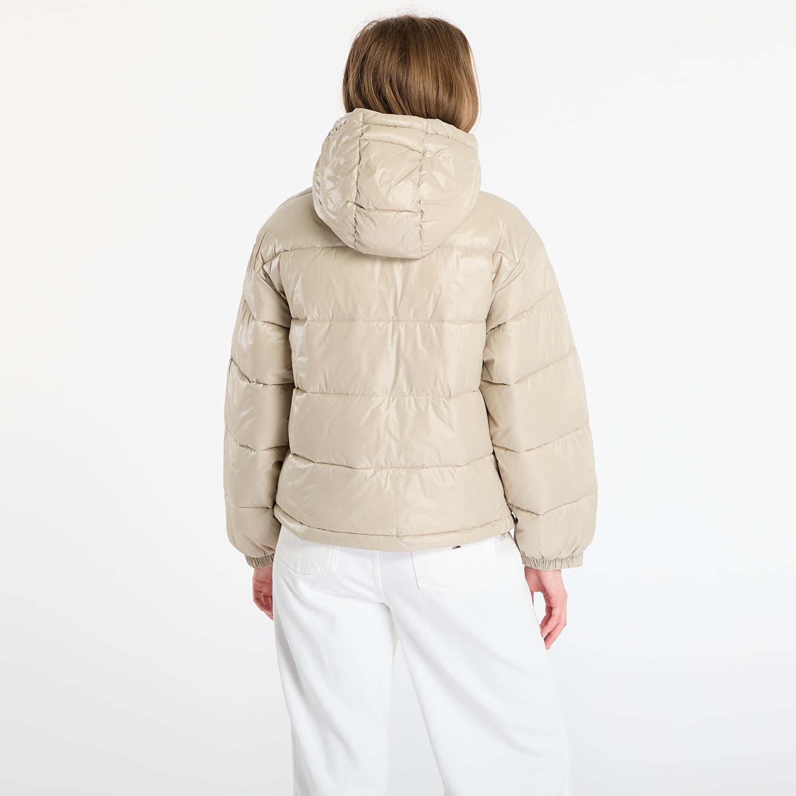 Jackets Calvin Klein Jeans Shine Puffer Jacket Brown