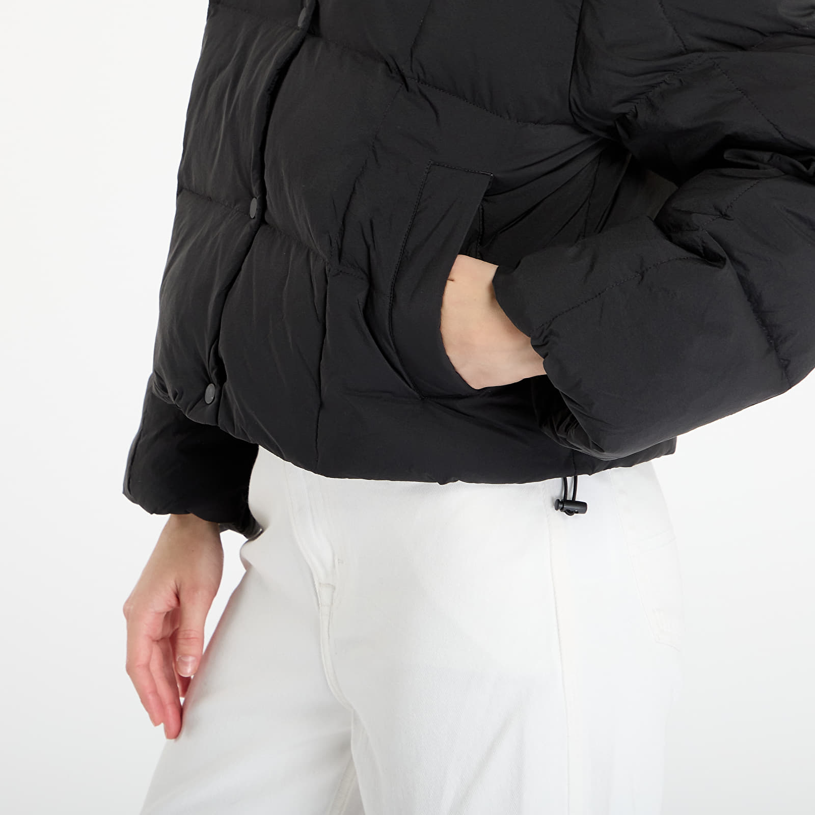 Kurtki Calvin Klein Jeans Short Down Puffer Jacket Black