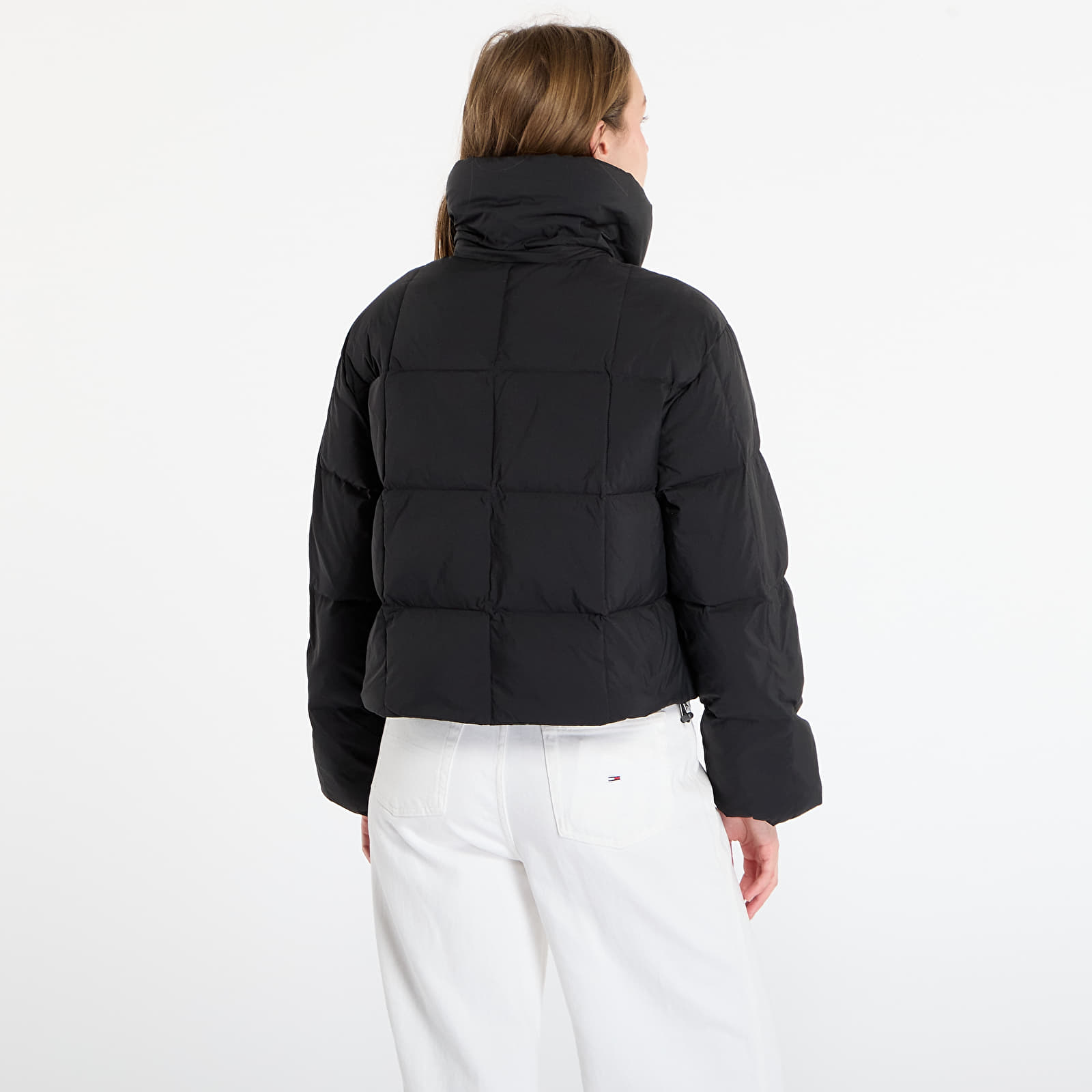 Kurtki Calvin Klein Jeans Short Down Puffer Jacket Black