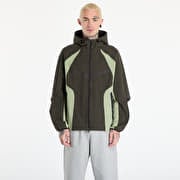 Nike Tech Men's Dri-FIT Woven Color-Block Windrunner Loose Jacket Sequoia/ Oil Green/ Black