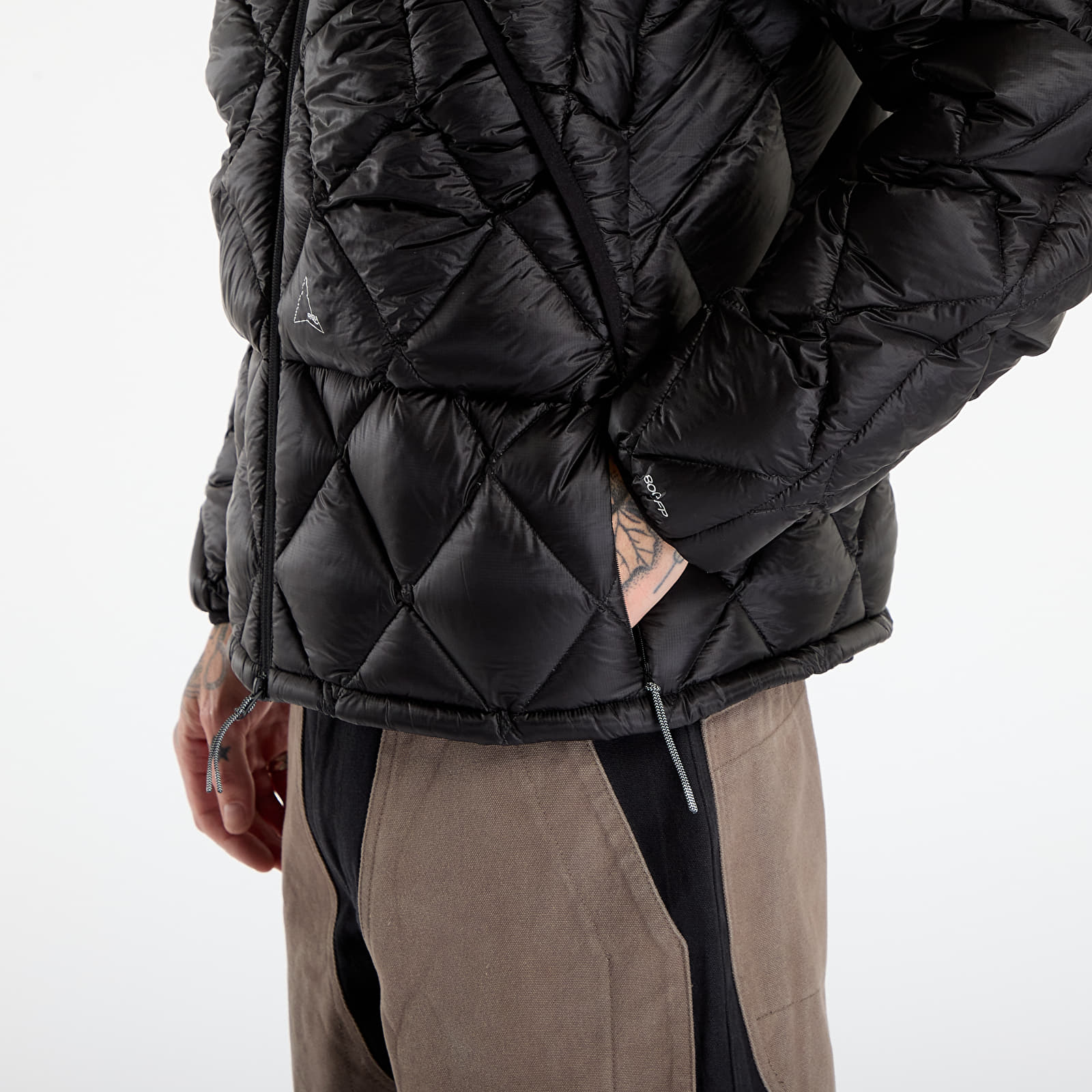 Jackor ROA Nuna 800 Fill Power Hooded Down Jacket Black