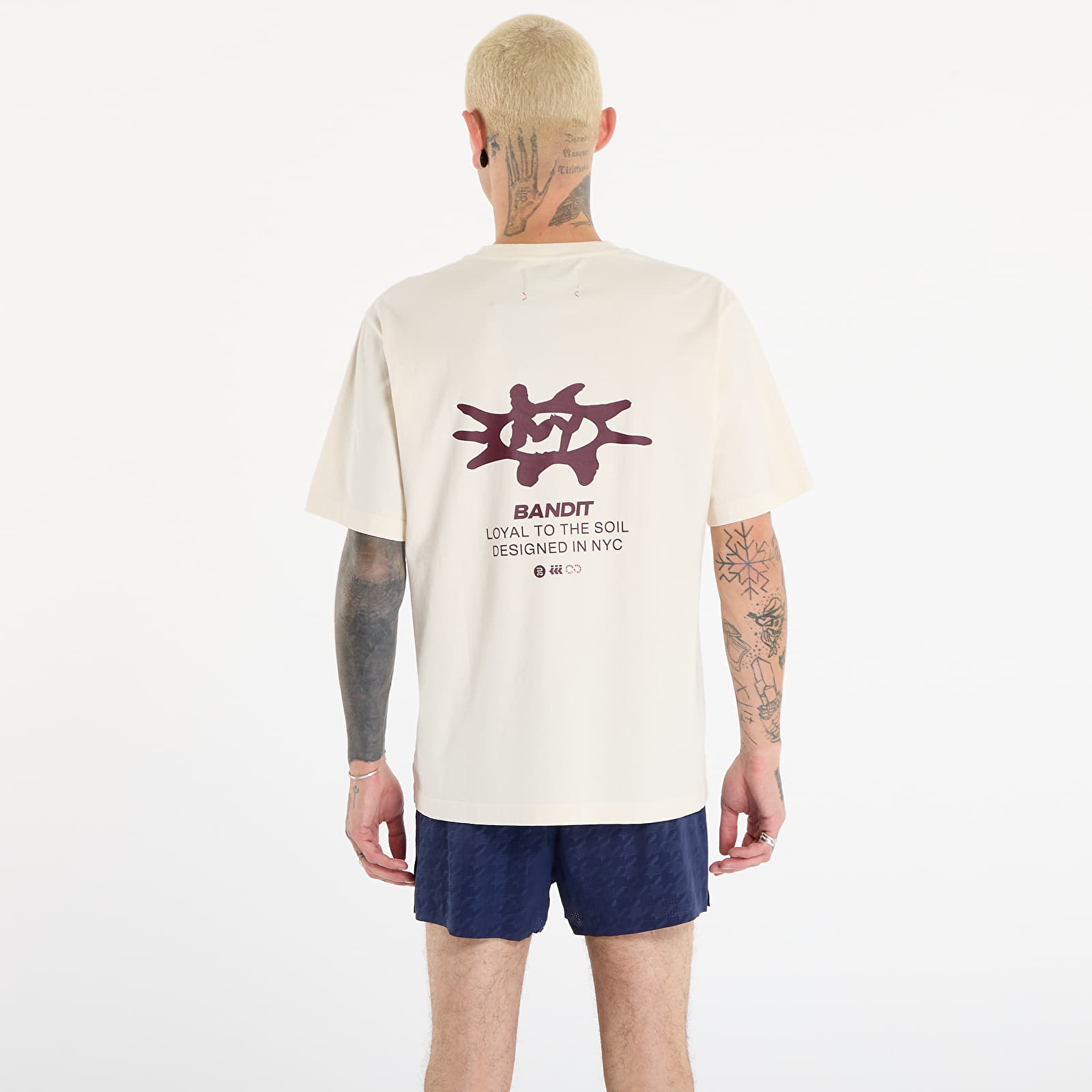 T-shirts Bandit Loyal to the Soil Cotton Tee UNISEX White