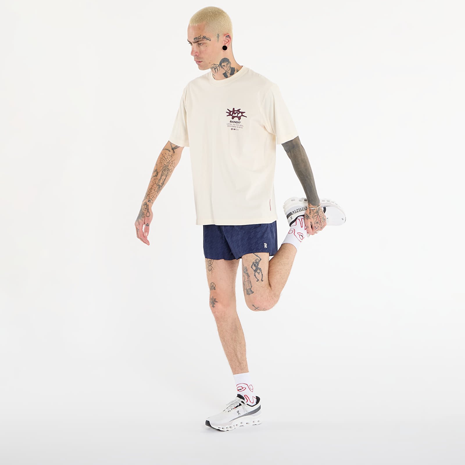 T-shirts Bandit Loyal to the Soil Cotton Tee UNISEX White