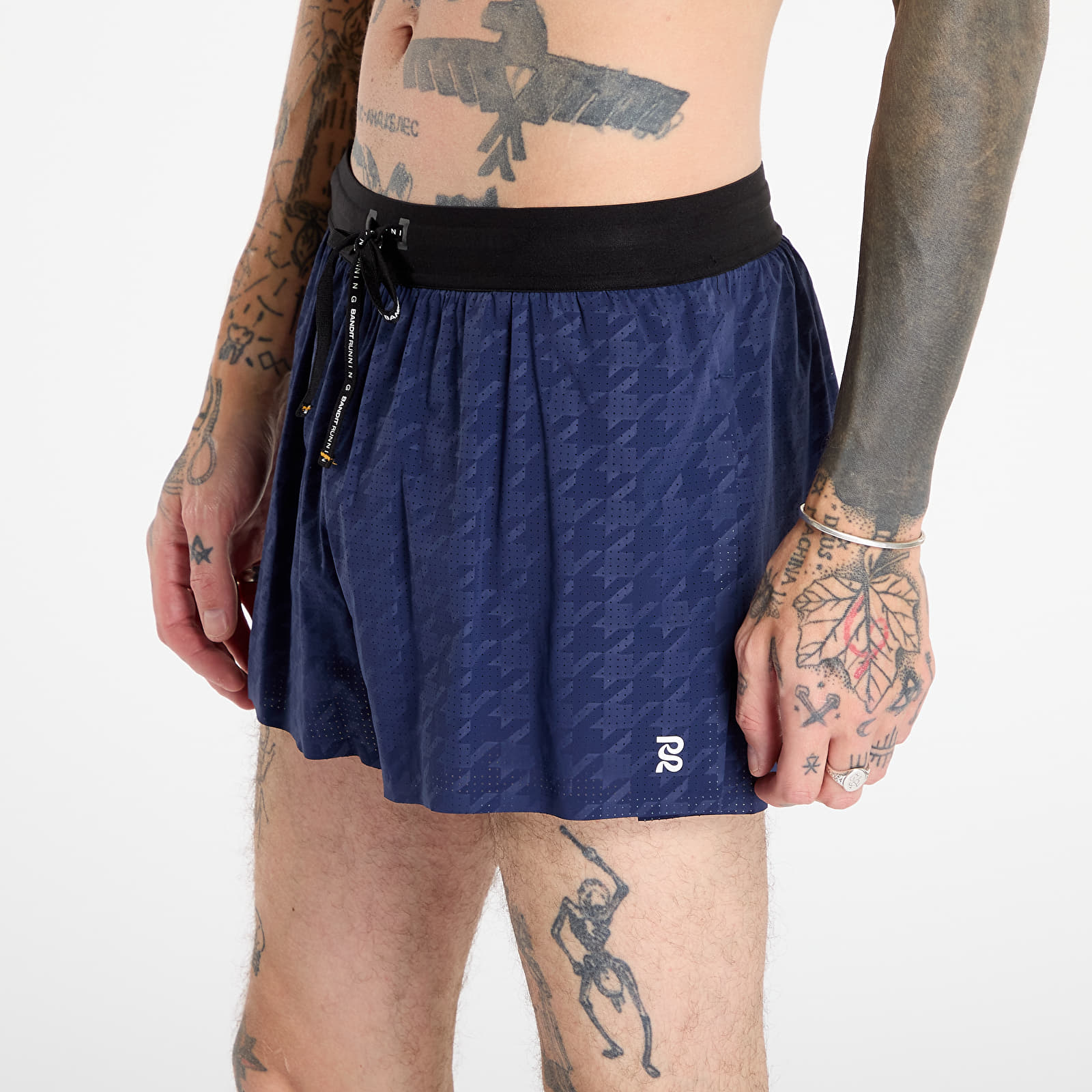 Shorts Bandit Men's Vento™ 3" Split Short Houndstooth NY Navy