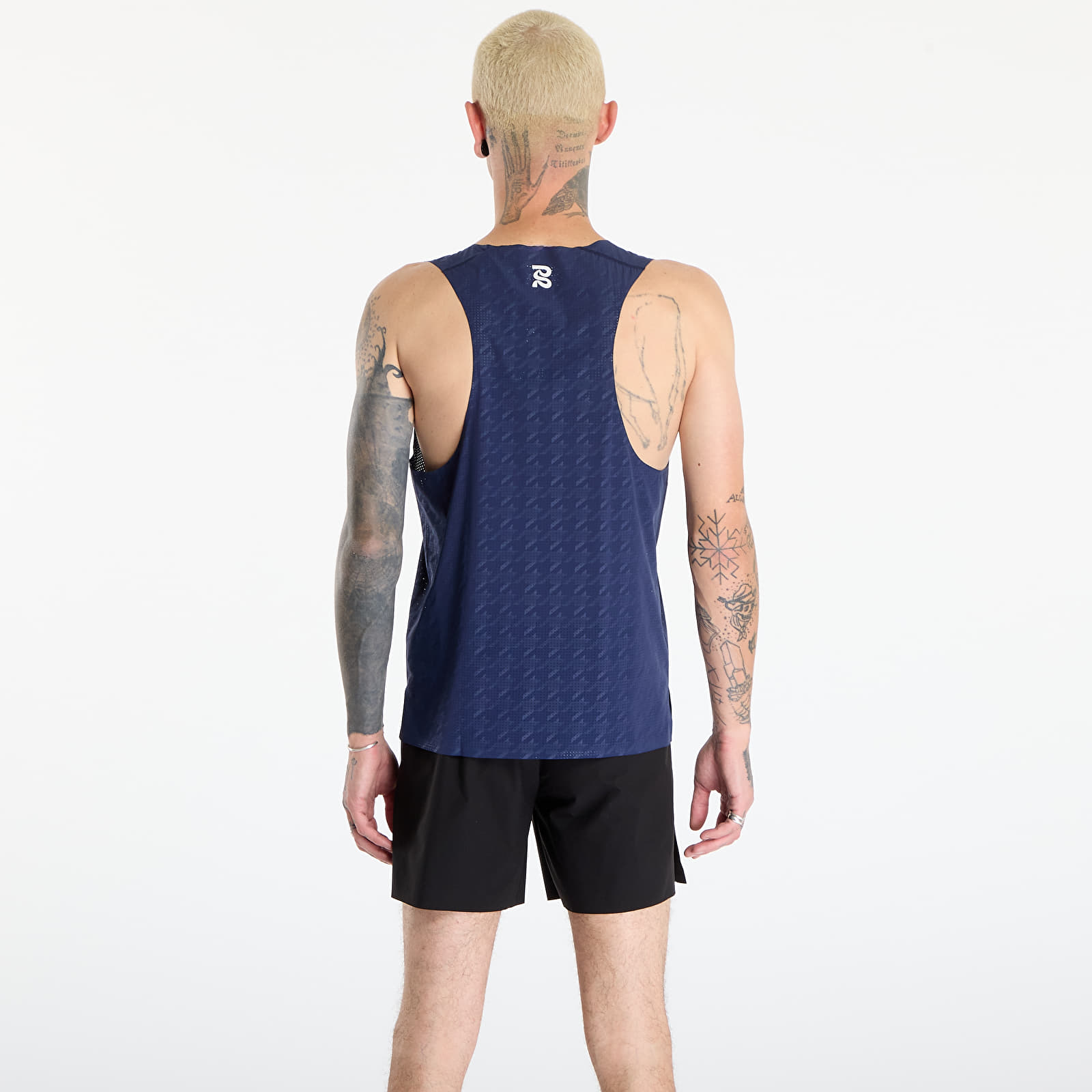Västar Bandit Embossed Vento™ Performance Singlet NY Navy