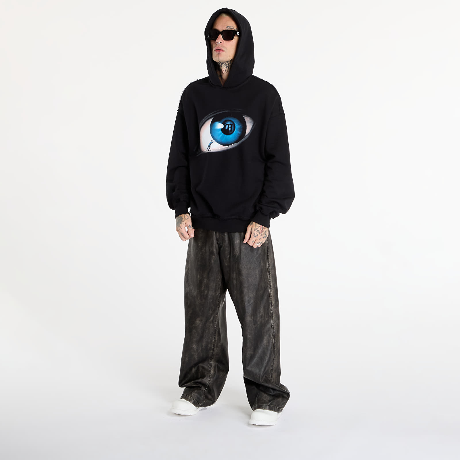 Dukserice MISBHV Eye Print Hoodie Black