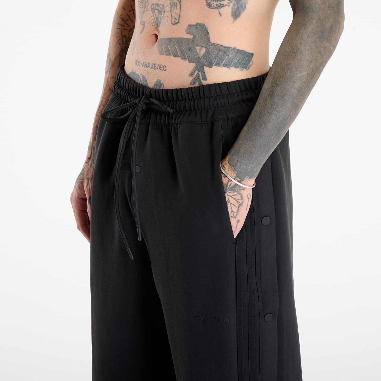 Hosen für Männer adidas x Fear Of God Athletics Suede Tearaway Pant Black