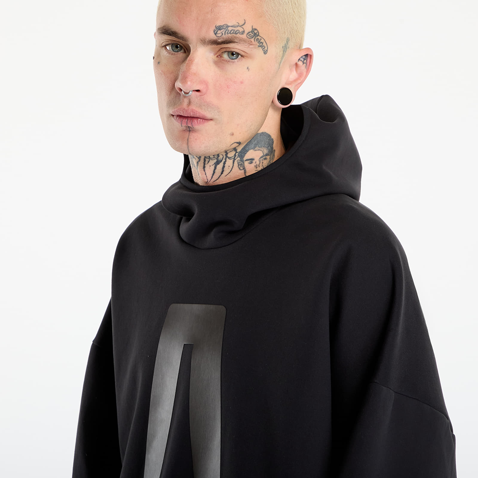 Moški hoodiji adidas x Fear Of God Athletics Suede Fleece Hoodie Black
