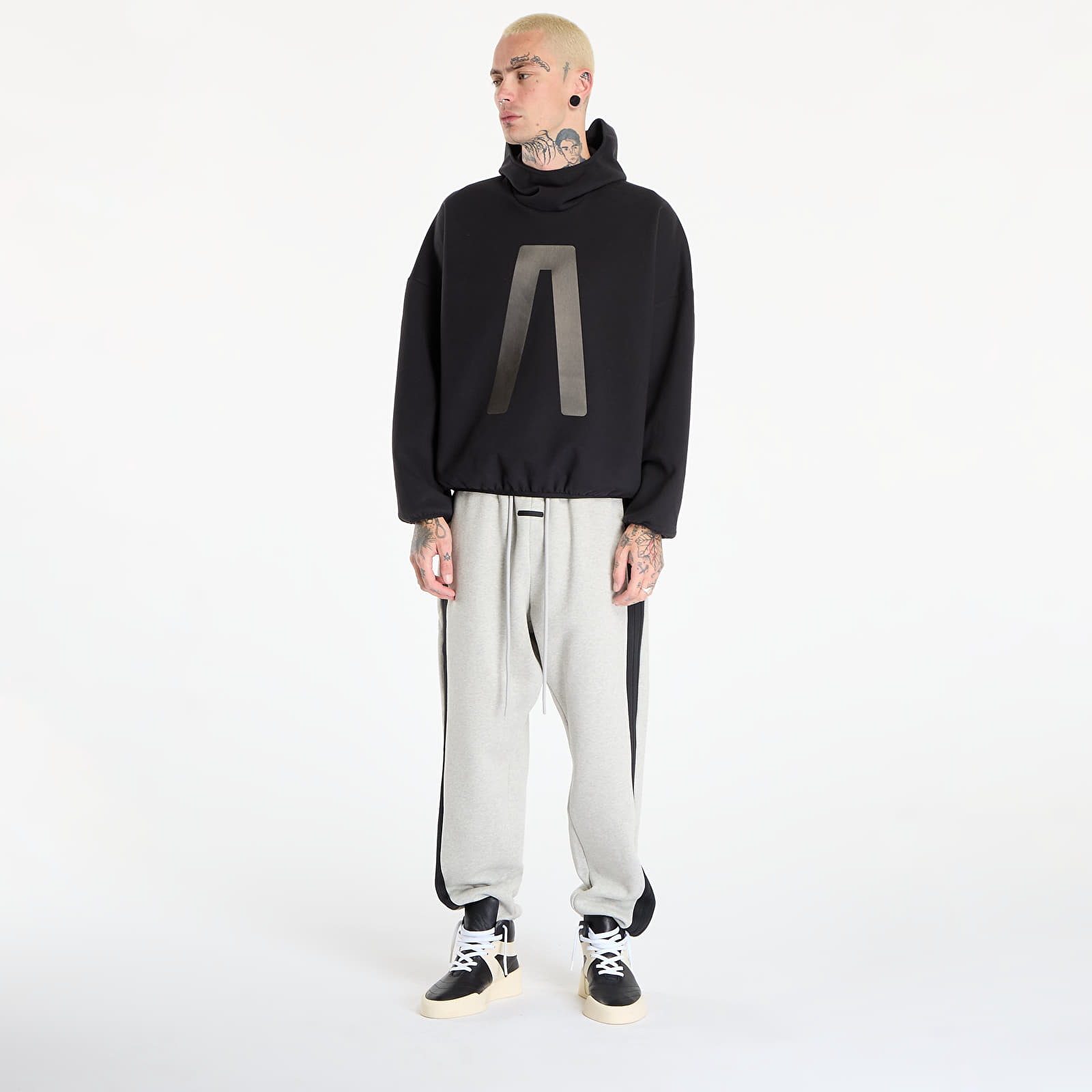 Broeken voor heren adidas x Fear Of God Athletics Heather Fleece Pant Medium Grey Heather