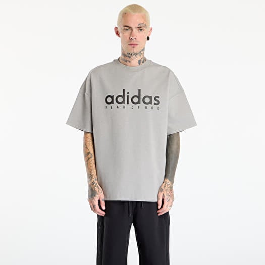 T-krekls adidas x Fear Of God Athletics Quickdry Jersey S/S T-Shirt Medium Grey Heather