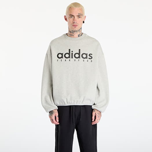Mikina adidas x Fear Of God Athletics Cotton Fleece Crewneck Medium Grey Heather