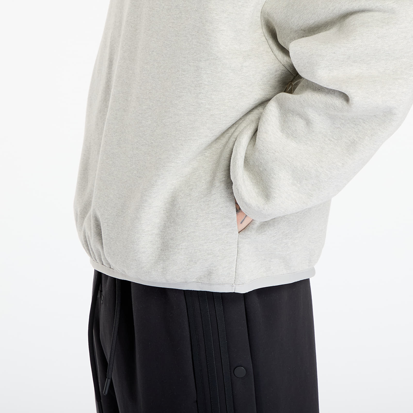 Pánské mikiny adidas x Fear Of God Athletics Cotton Fleece Crewneck Medium Grey Heather