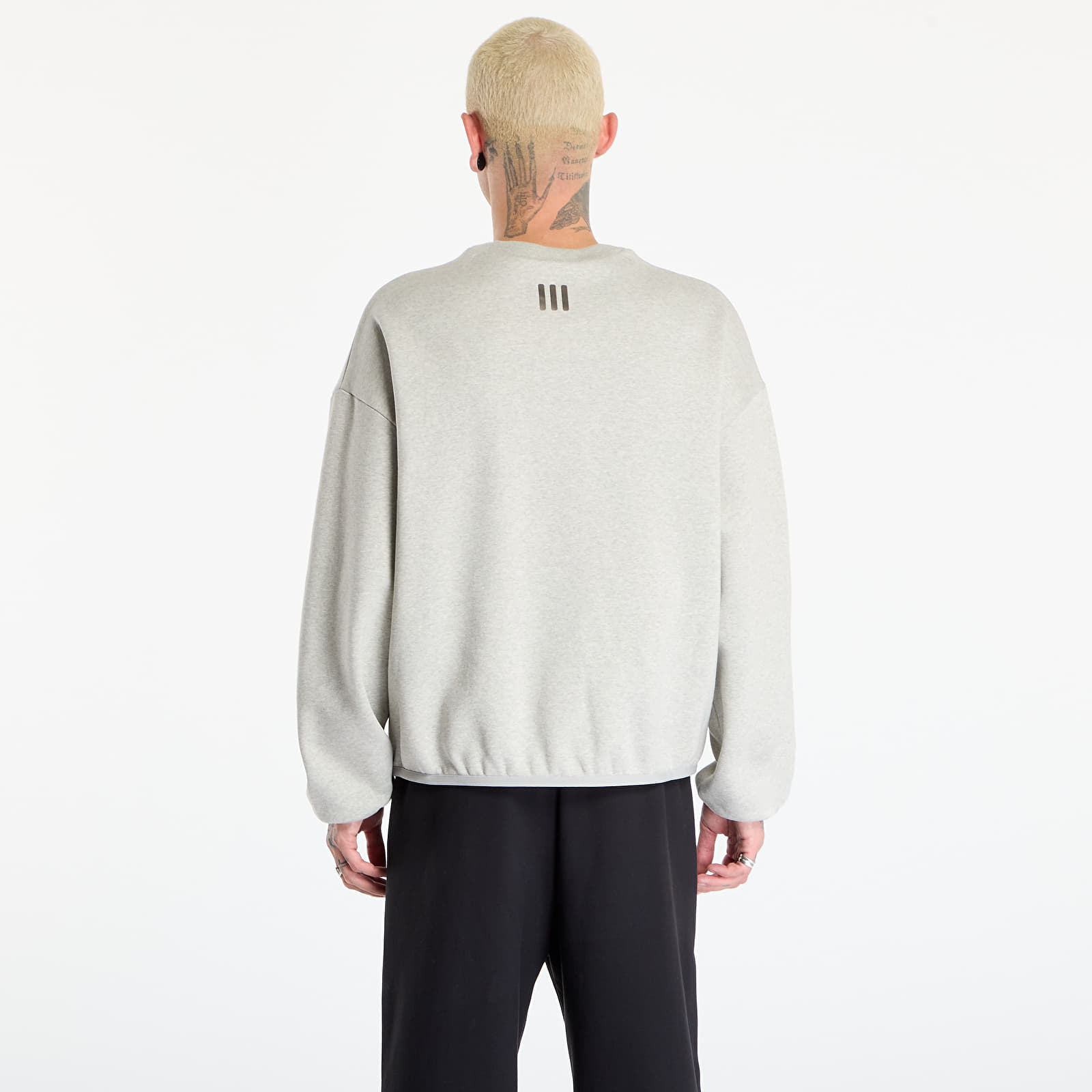 Pánské mikiny adidas x Fear Of God Athletics Cotton Fleece Crewneck Medium Grey Heather