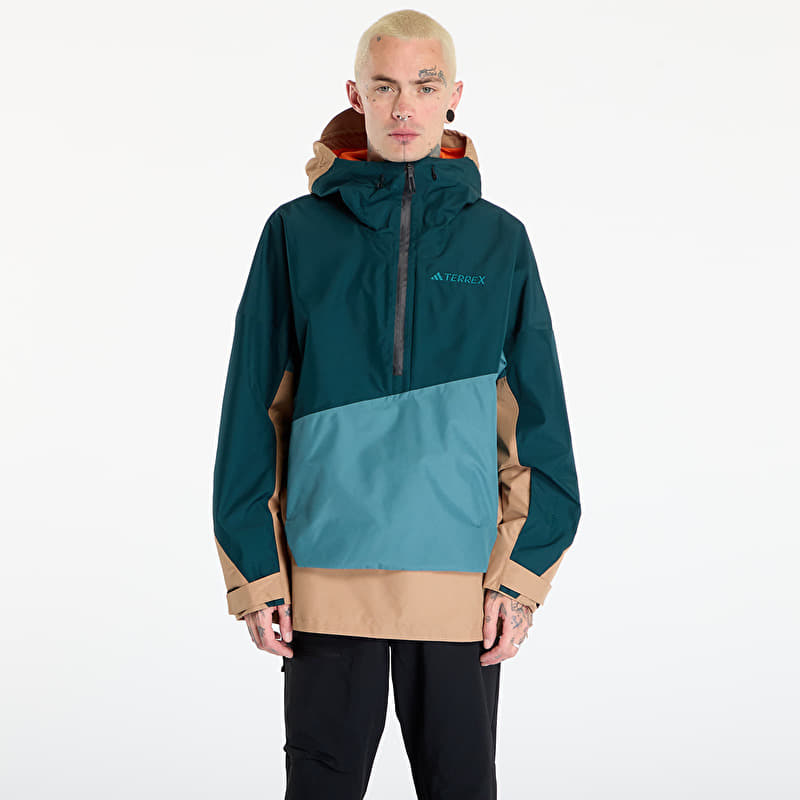 adidas Terrex Xploric 2 Layer Lined CLIMAPROOF Anorak Preloved Teal