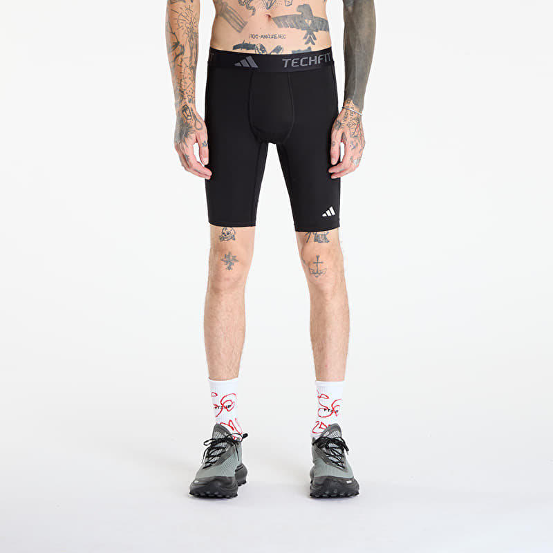 Calções adidas TECHFIT Compression Training Short Tights Black