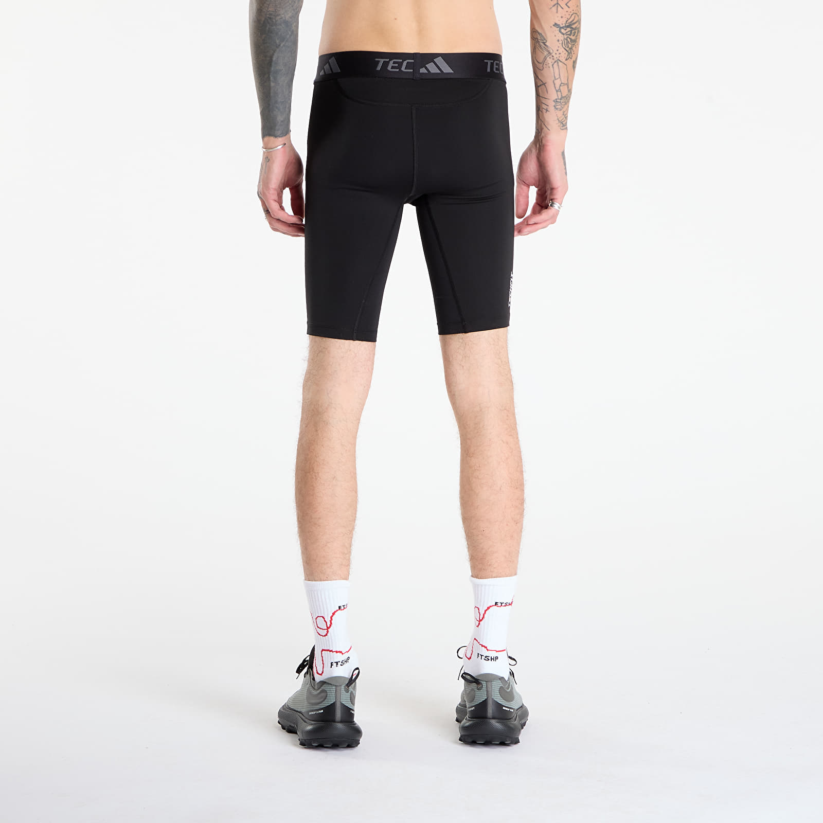 Shortsid adidas TECHFIT Compression Training Short Tights Black