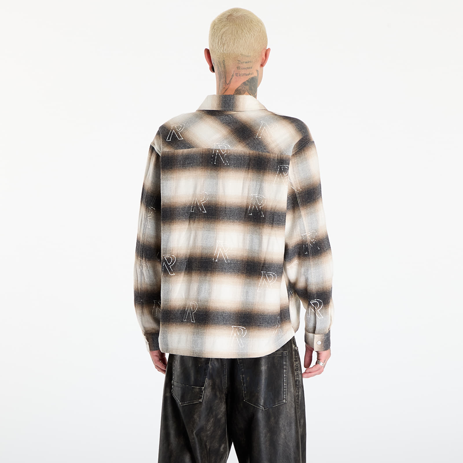 Košile REPRESENT All Over Initial Flannel UNISEX Latte