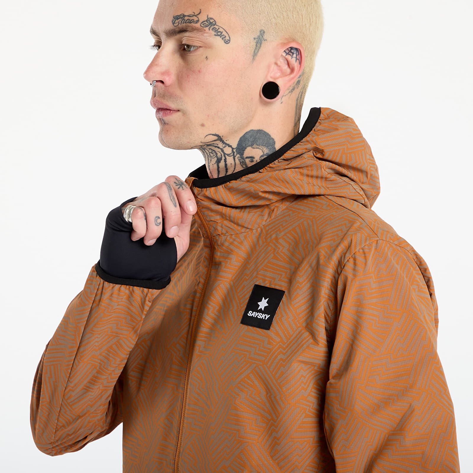 Jakne SAYSKY Reflective Blaze Jacket Orange Aop