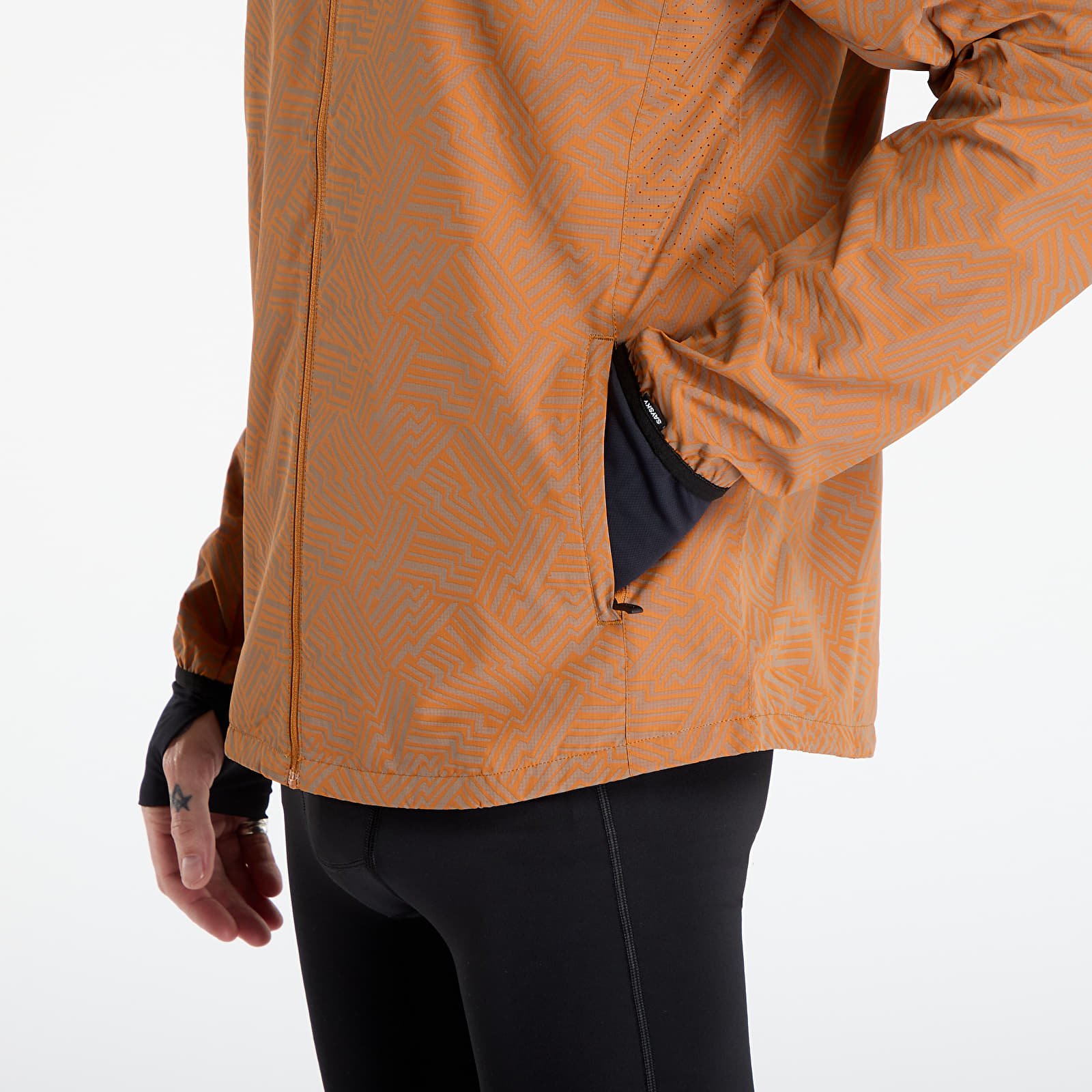 Jakne SAYSKY Reflective Blaze Jacket Orange Aop