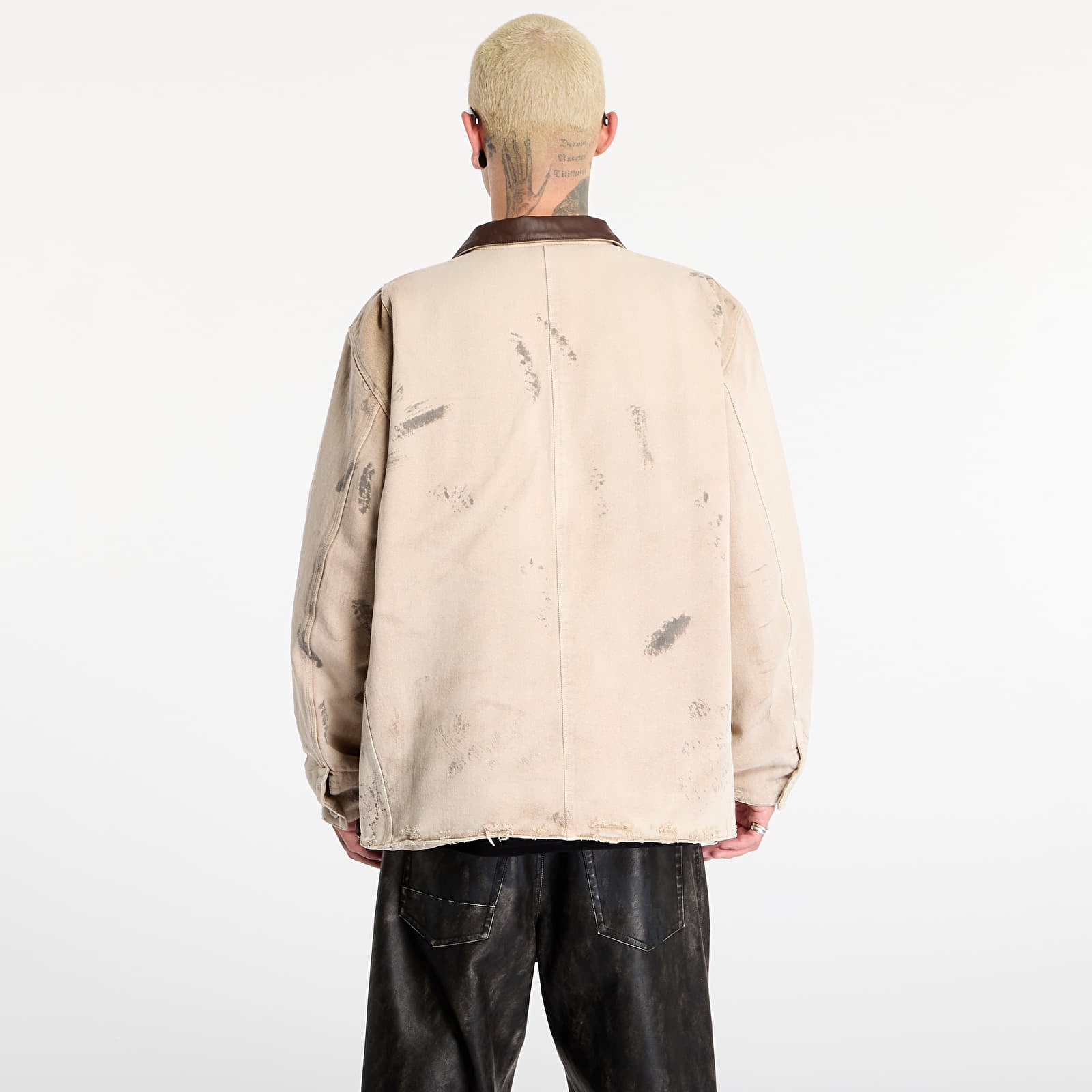 Takit MISBHV Marfa Twill Work Jacket Dusted White
