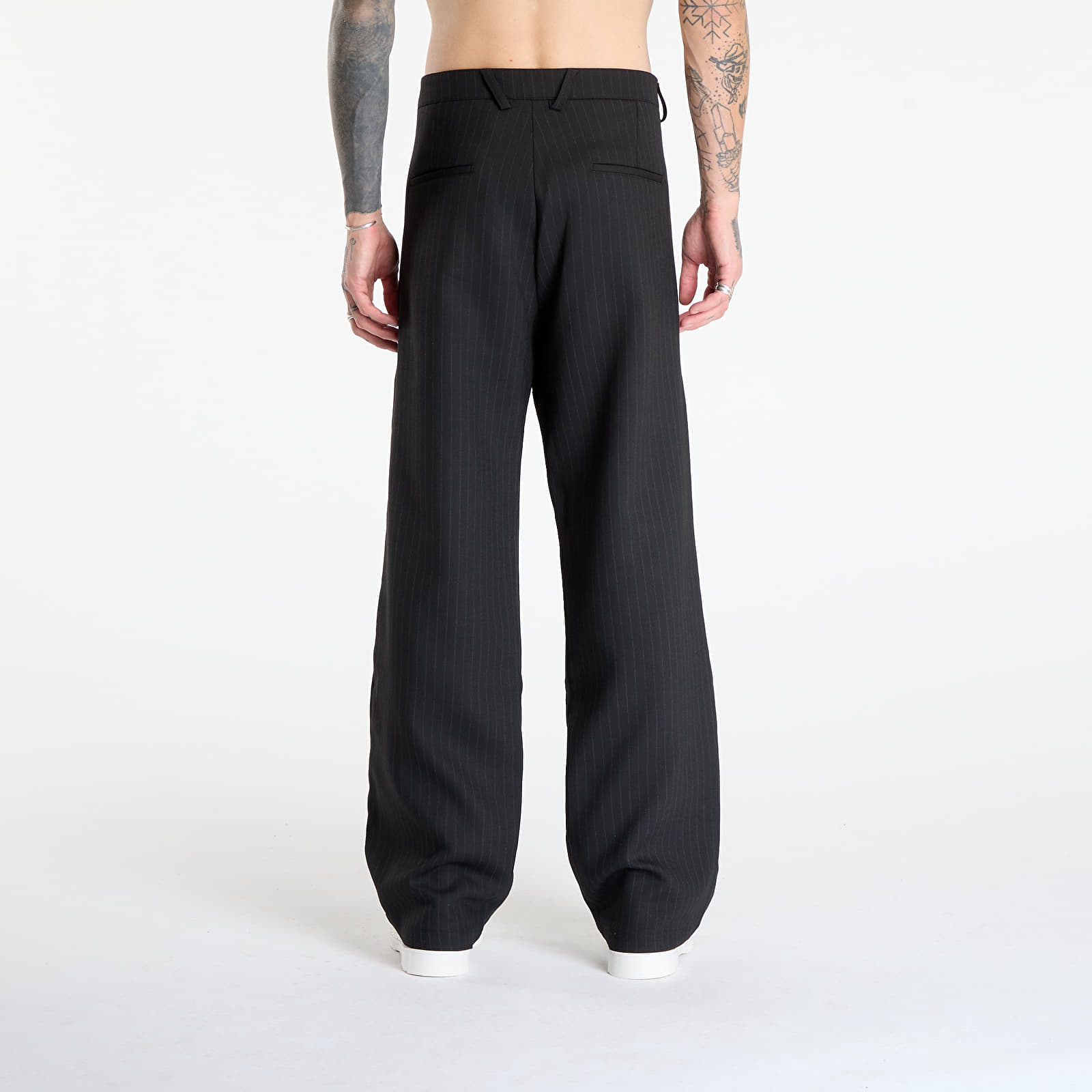 Hosen MISBHV Pinstripe Carpenter Trousers  Black