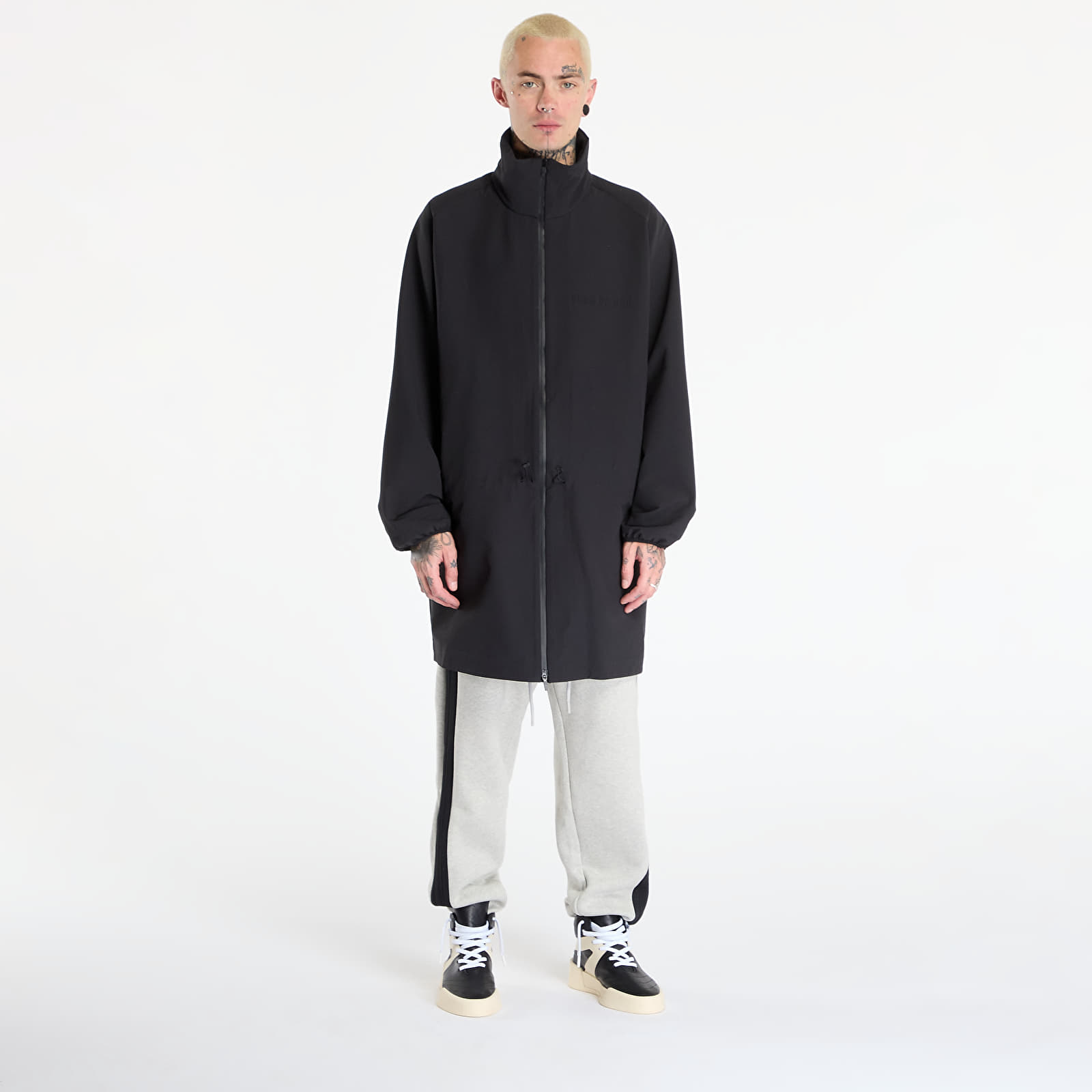 Men's jackets adidas x Fear Of God Athletics Brushback Woven Storm Jacket Black