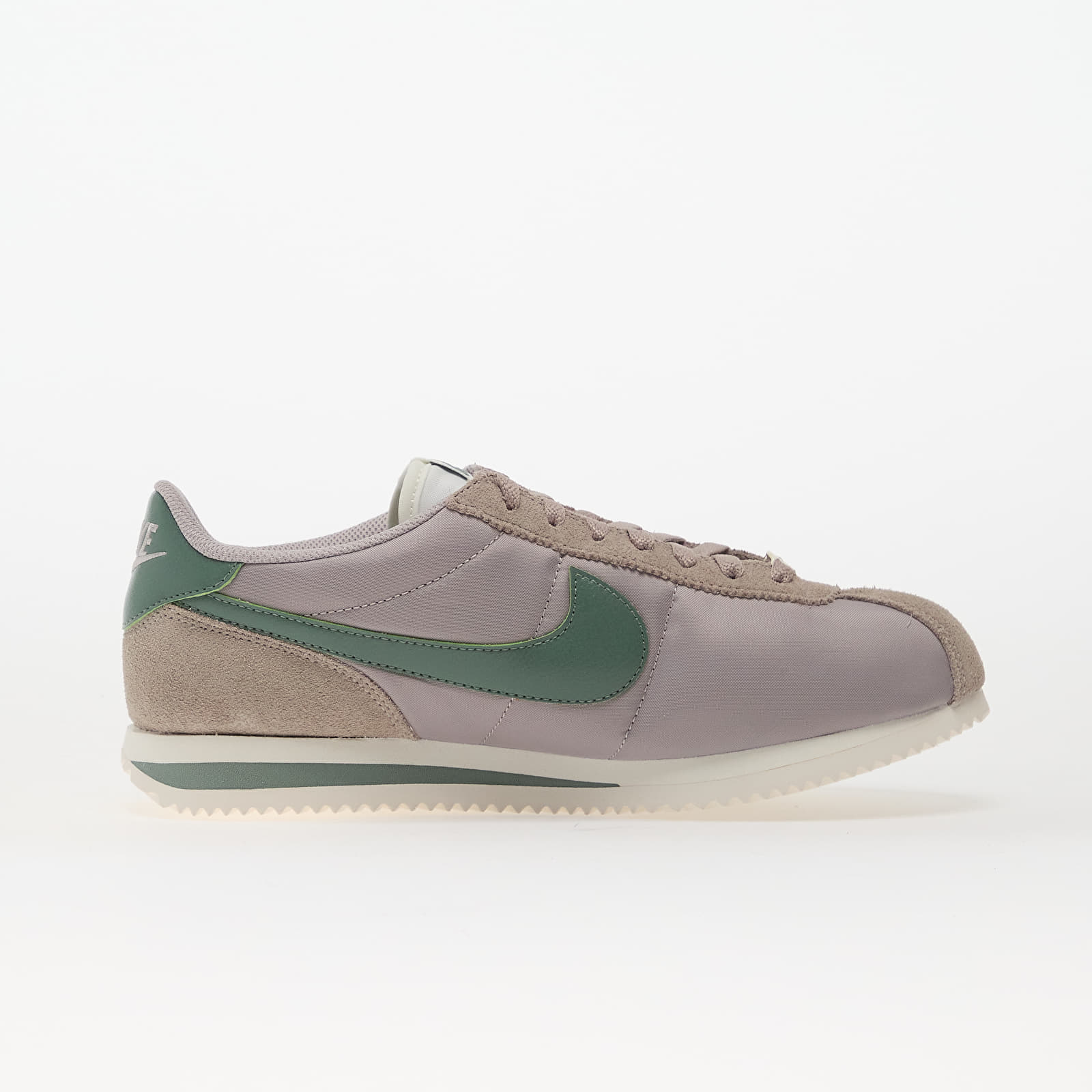 Herren Sneaker und Schuhe Nike Cortez Textile College Grey/ Clay Green-Sail