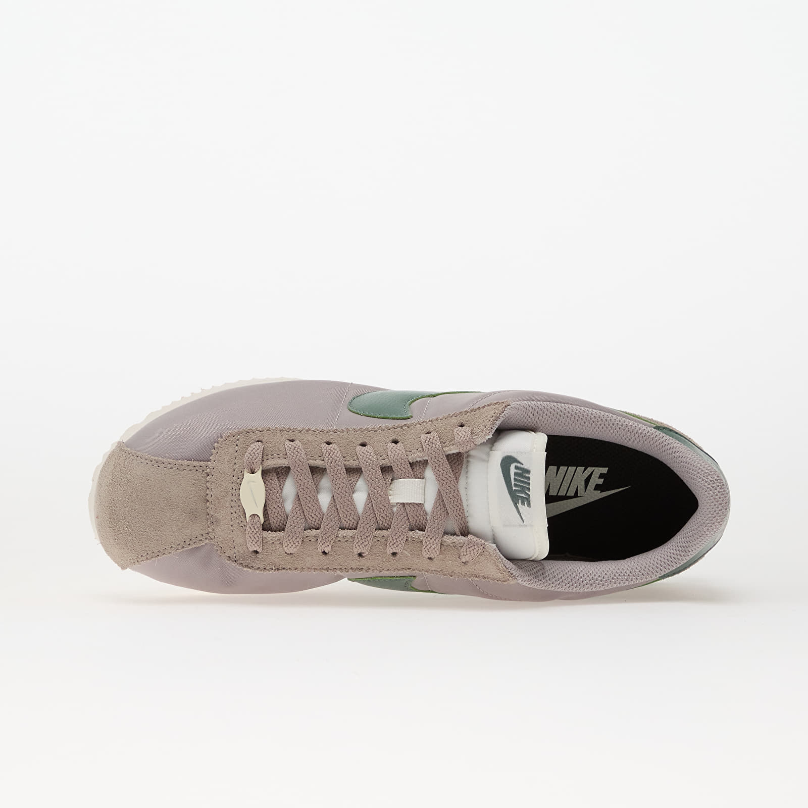 Herren Sneaker und Schuhe Nike Cortez Textile College Grey/ Clay Green-Sail